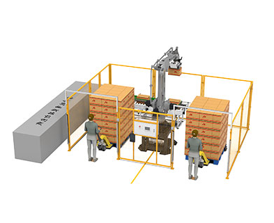 Automated palletizing and handling systems